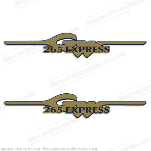 Fits Grady White 265 Express Logo Decals