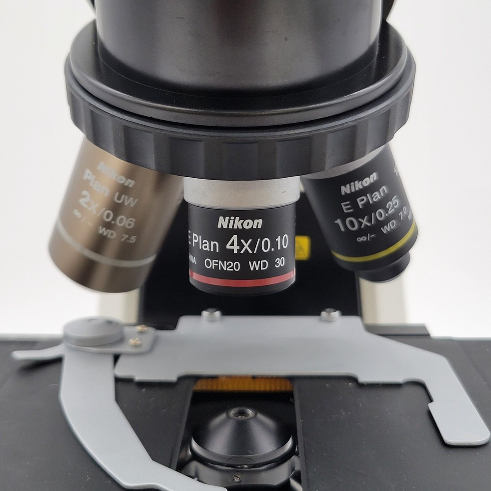 Nikon Microscope E200 LED with 2x and Tilting Ergo Head for Pathology