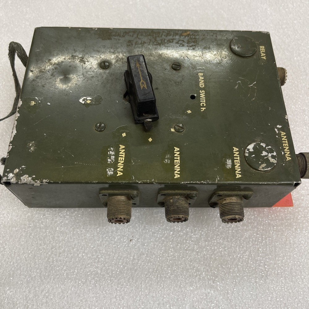 Interconnecting Relay/ Antenna Box Military Electronics