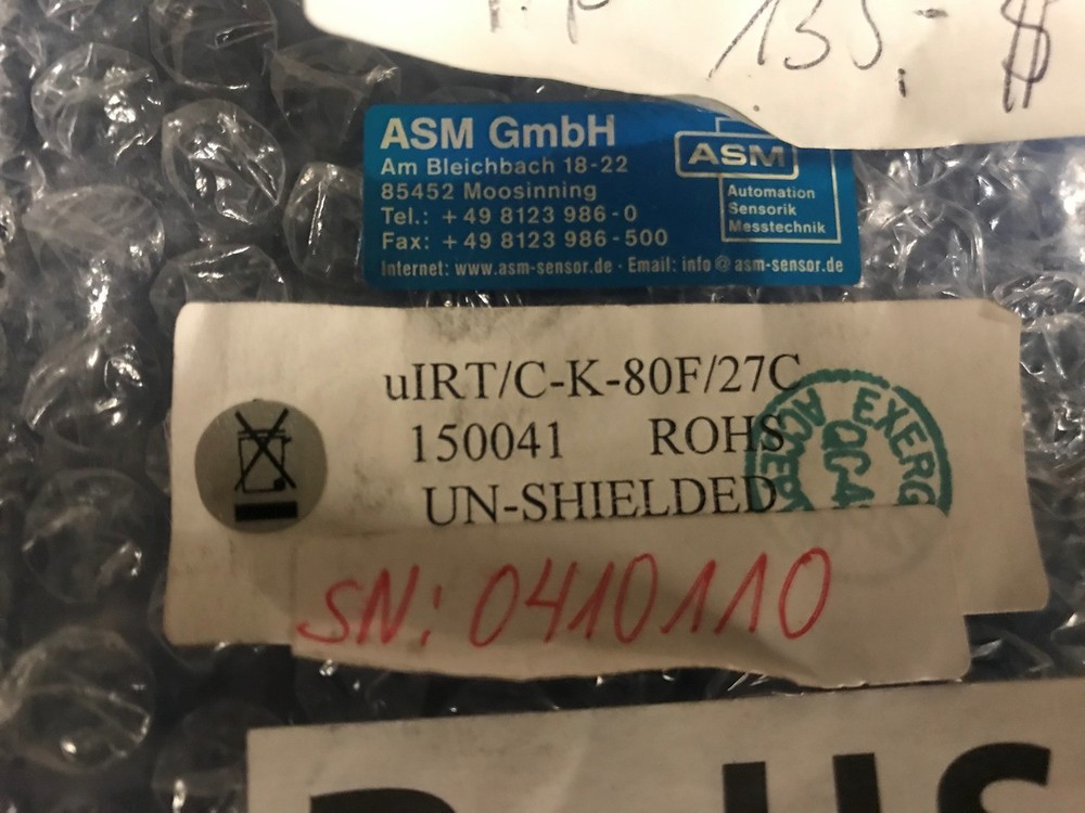 Micro Infrared Temperature Sensor uIRT/C - K - 80F/27C