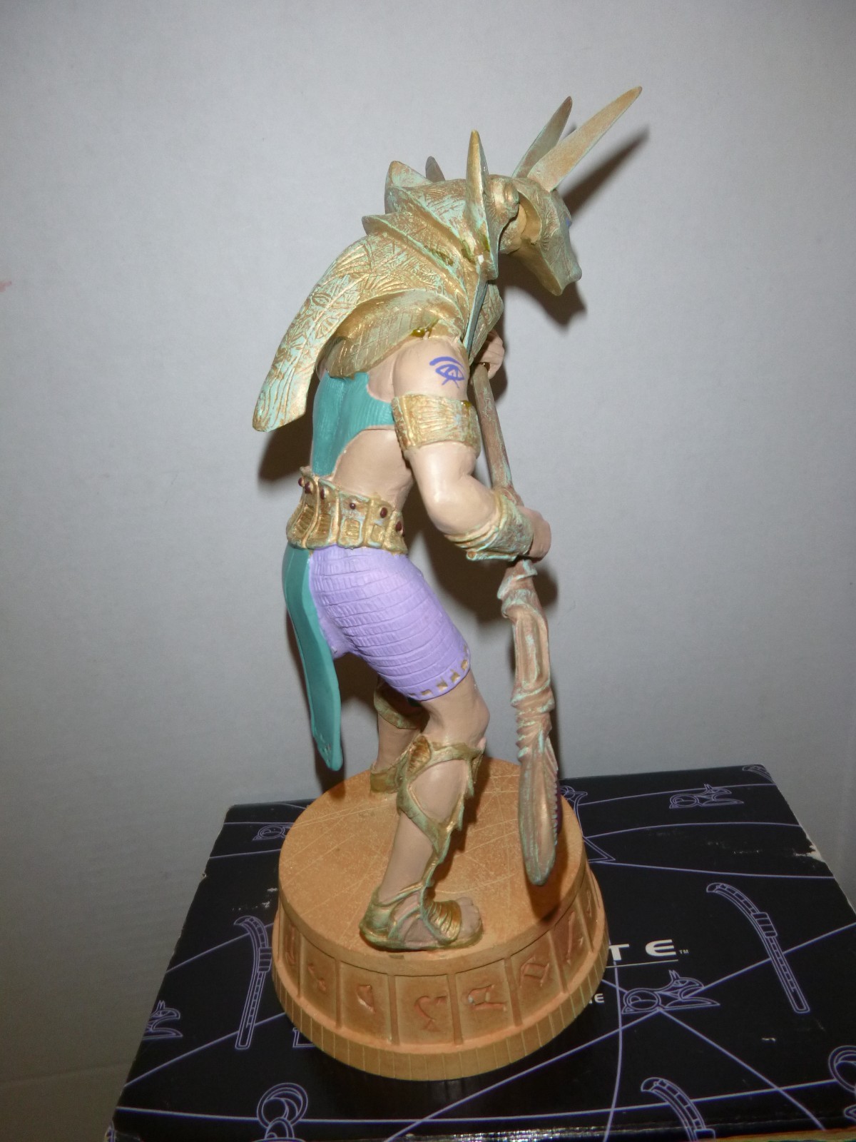 8" scale Anubis collector figurine statue (MWB) Stargate (1994) Applause