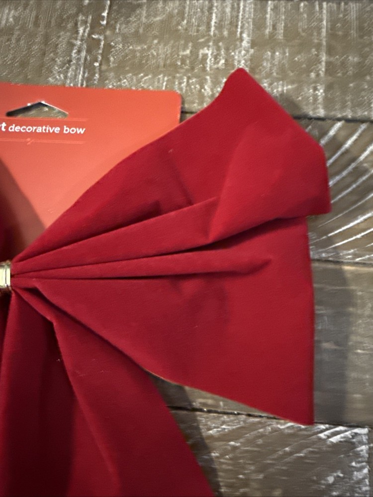 December Home 1ct Medium Decorative Bow