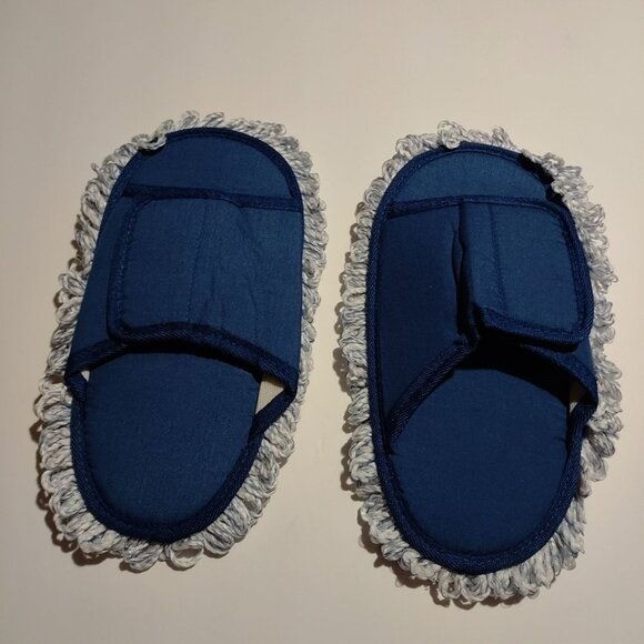 MICROFIBER MOPPING/DUSTING SLIPPERS BY CAMPANELLI