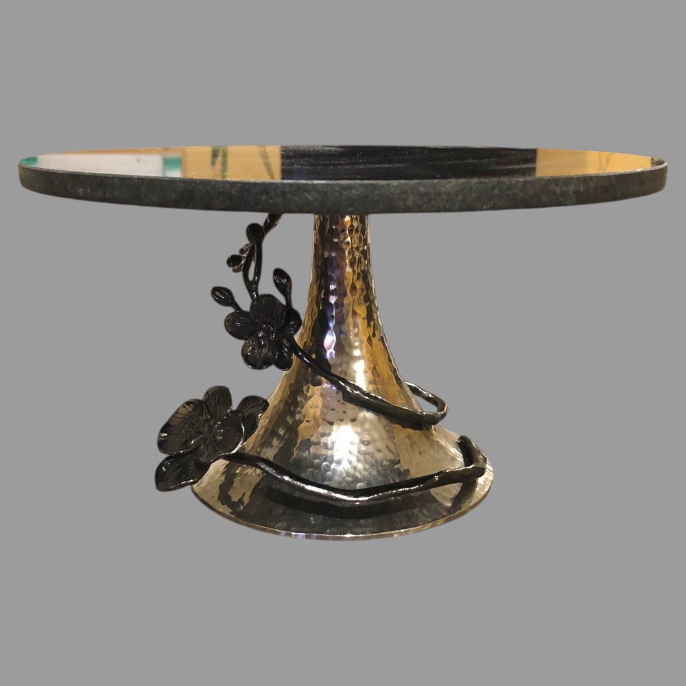 Michael Aram Black Orchid Cake Stand