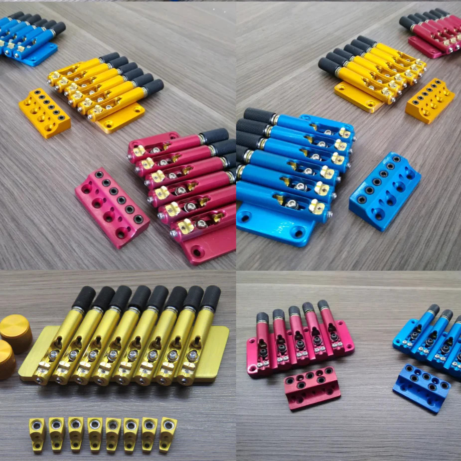 Nova Guitar Parts 6-String Fixed Guitar Bridge