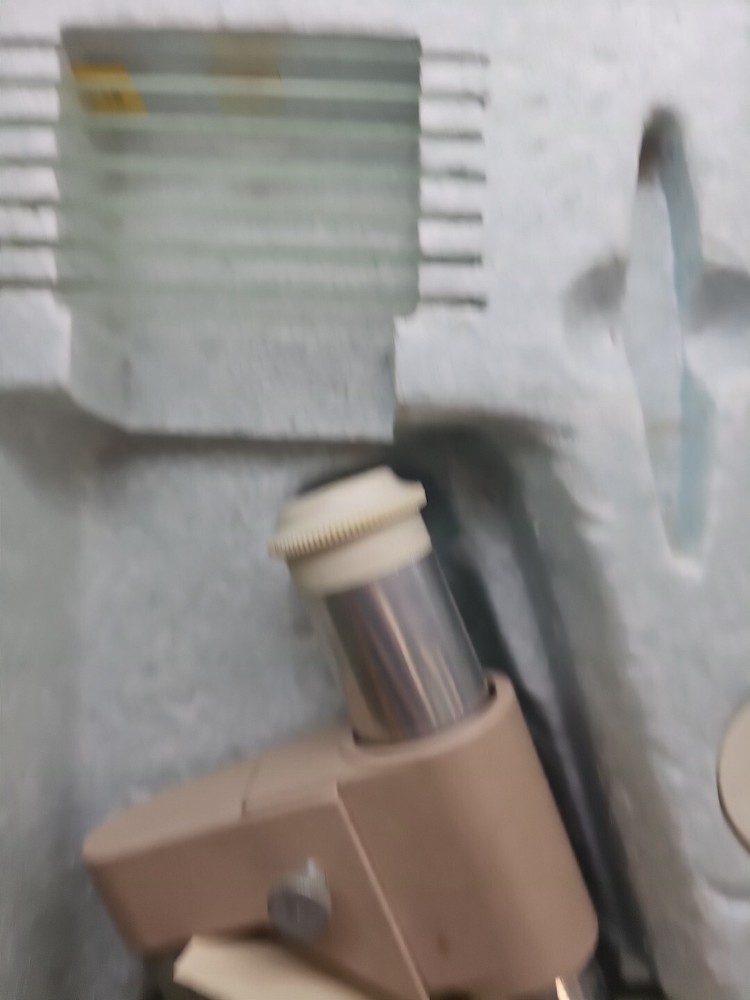 GILBERT Microscope & Lab Set in metal case incomplete