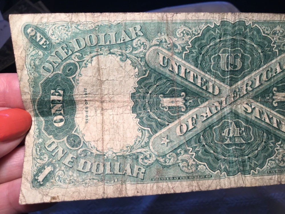 Series 1917 $1 Dollar Bill