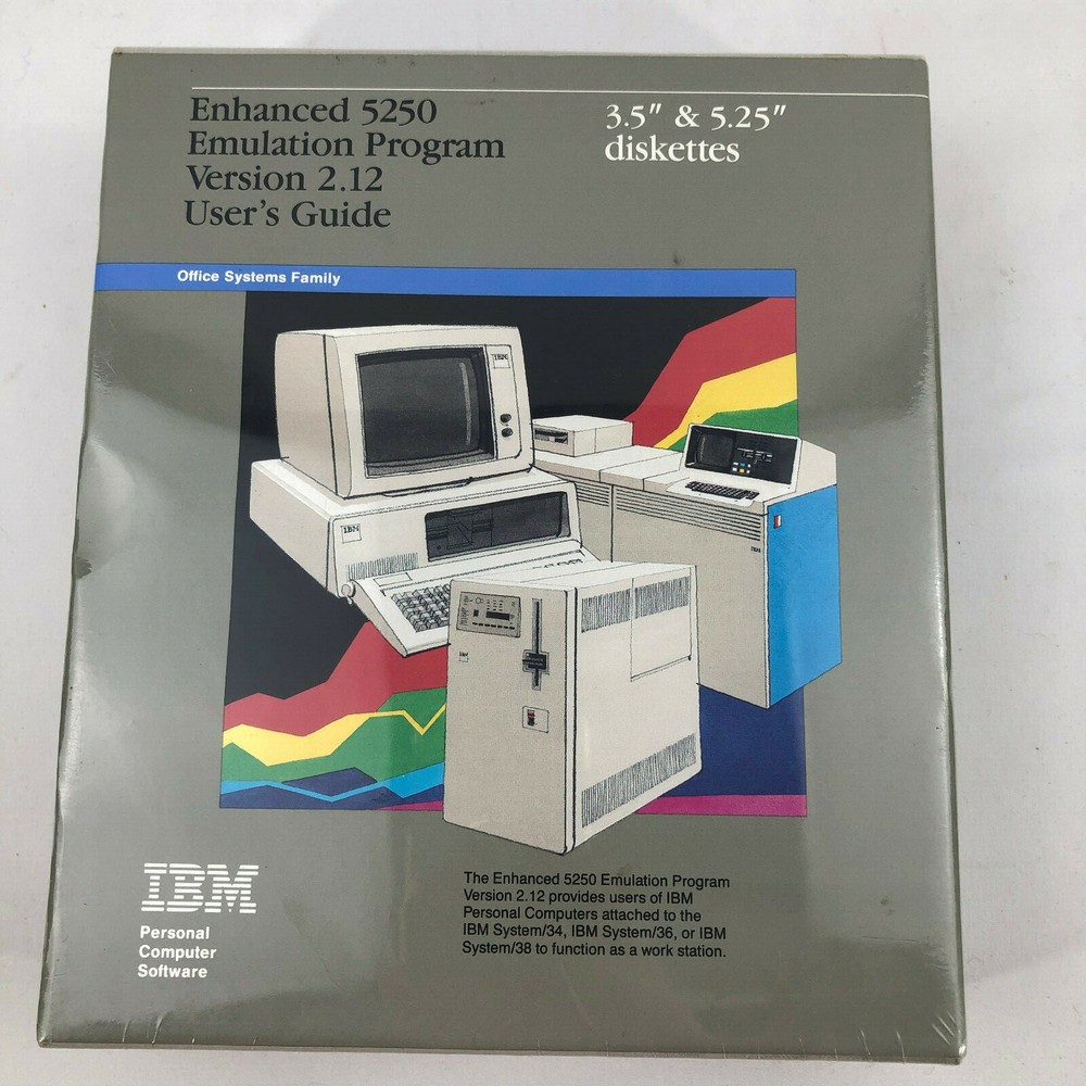 IBM Enhanced 5250 Emulation Program Version 2.12 User's Guide 3.5 & 5.25 Disk