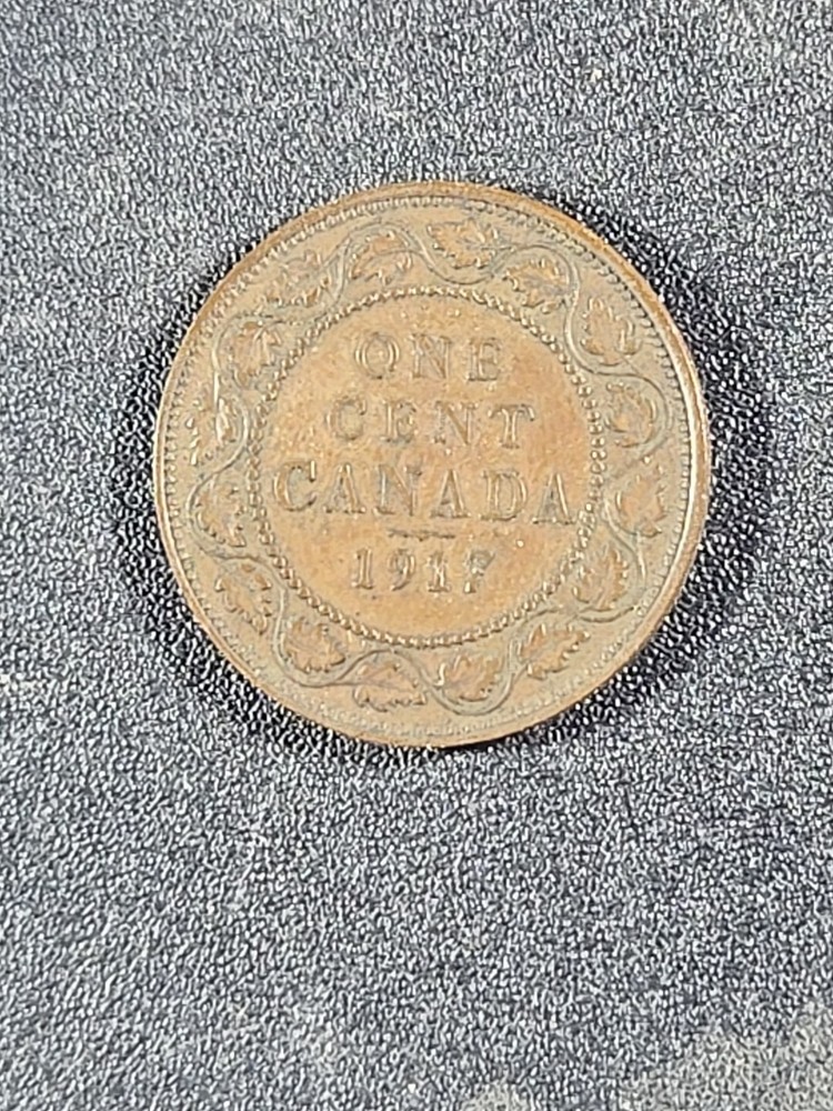 1917 Canada Large Cent - Solid FINE stk#M72