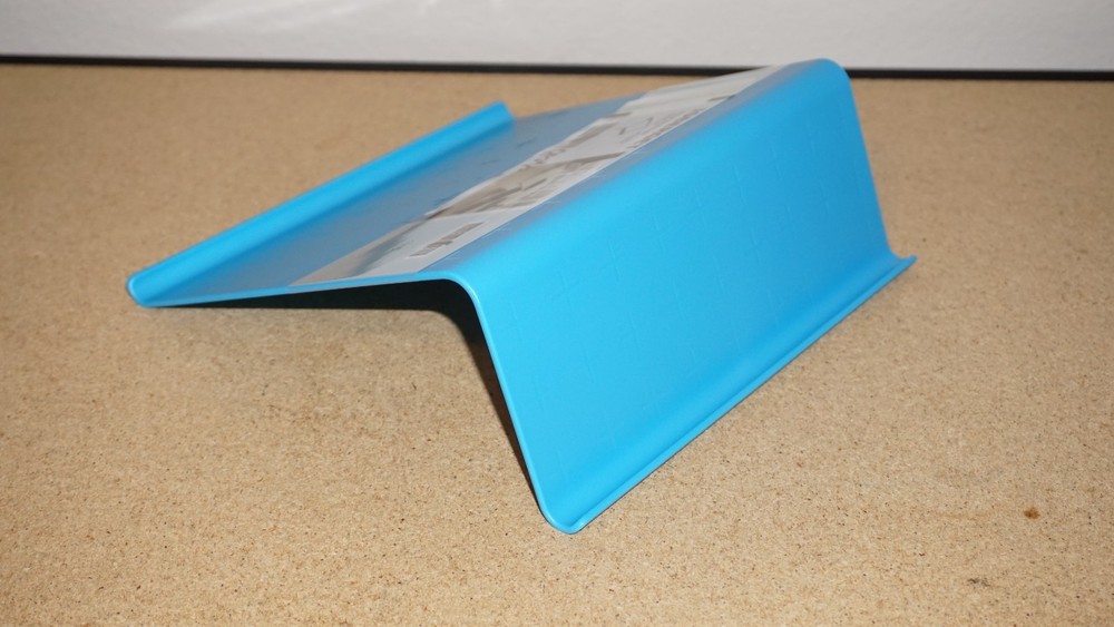 3x IKEA Isberget Blue Plastic Laptop iPad Tablet Tray Stand Electronics