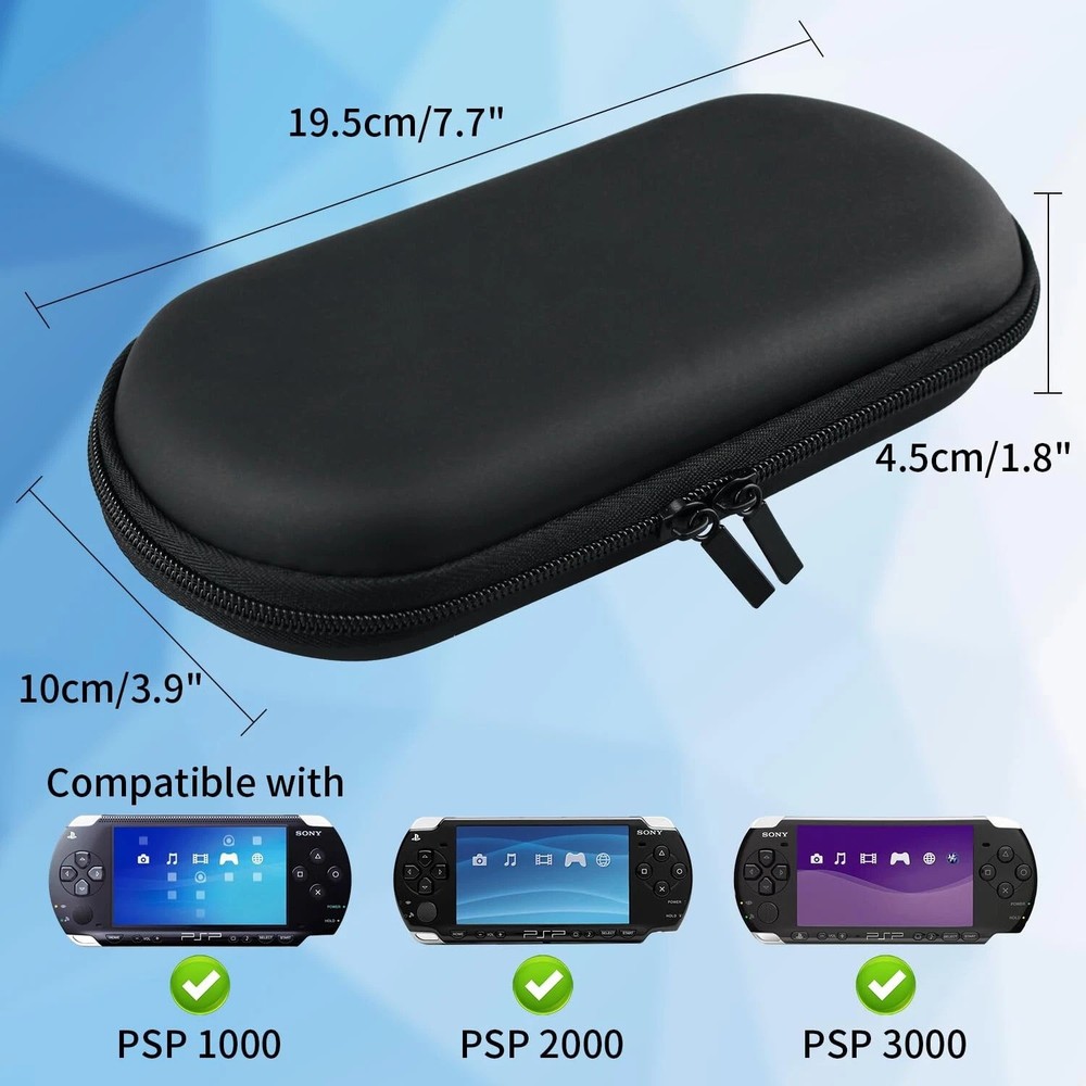 EVA Storage Case Protective Pouch Bag for Sony PSP 3000/2000/1000 Game Console