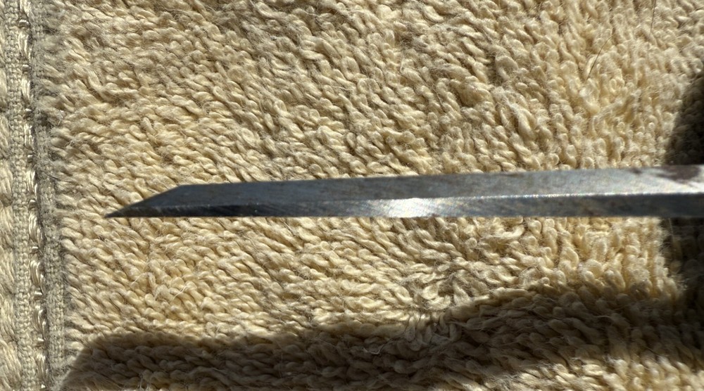 VTG ROBERT SORBY OCTAGONAL BOXWOOD HANDLE 6MM-1/4" BENCH CHISEL: ENGLAND