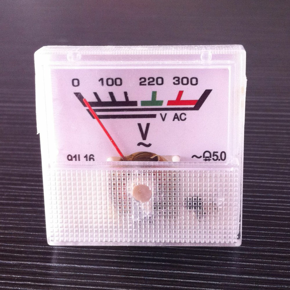 AC 0-300V Analog Voltage Panel Meter volt meter Guage 1pcs