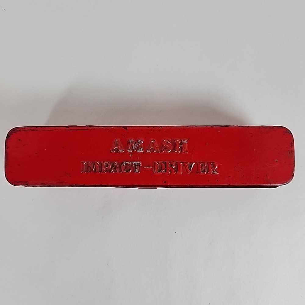 Vintage AMASH Impact  Driver w/Case Instructions and 4 Bits