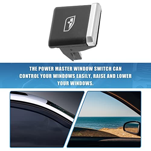 Replacement Driver Master Power Window Switch for 10-18 Porsche Cayenne Macan