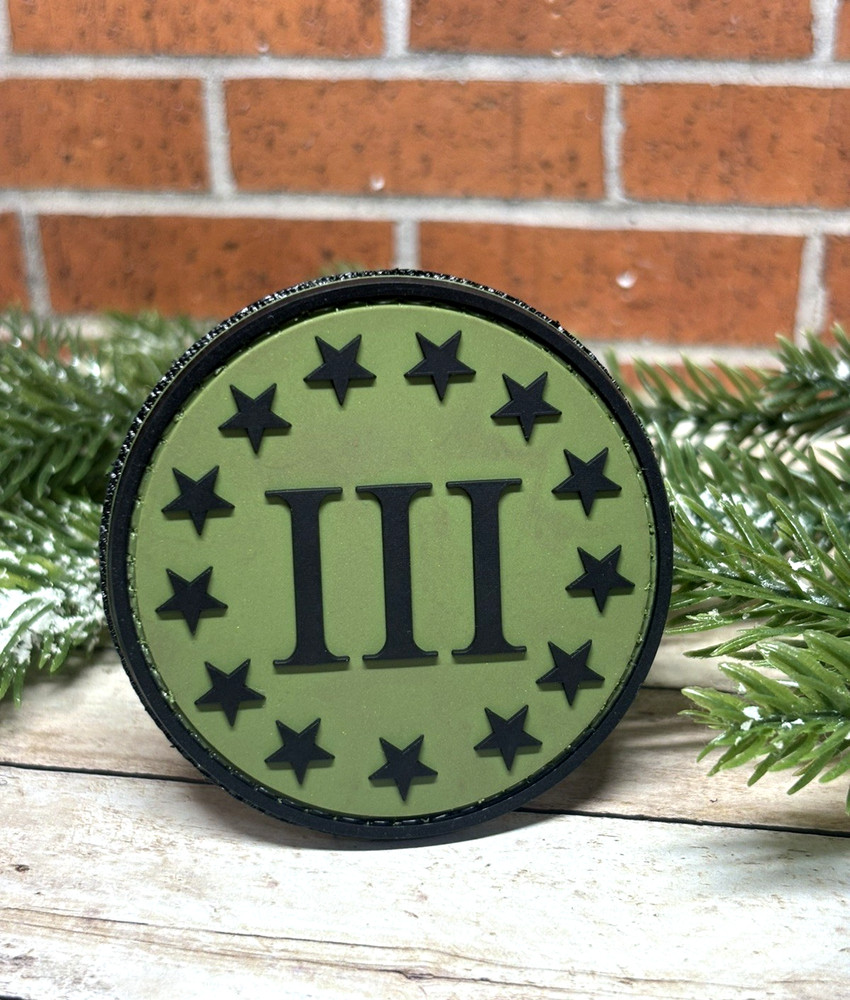 PVC Tactical Patch - Morale Patch - Constitution 3