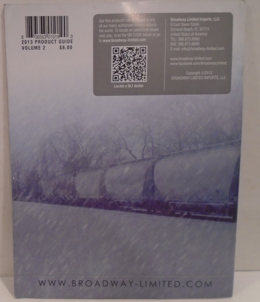 BROADWAY LIMITED IMPORTS 2013 MODEL TRAIN CATALOG VOLUME 2