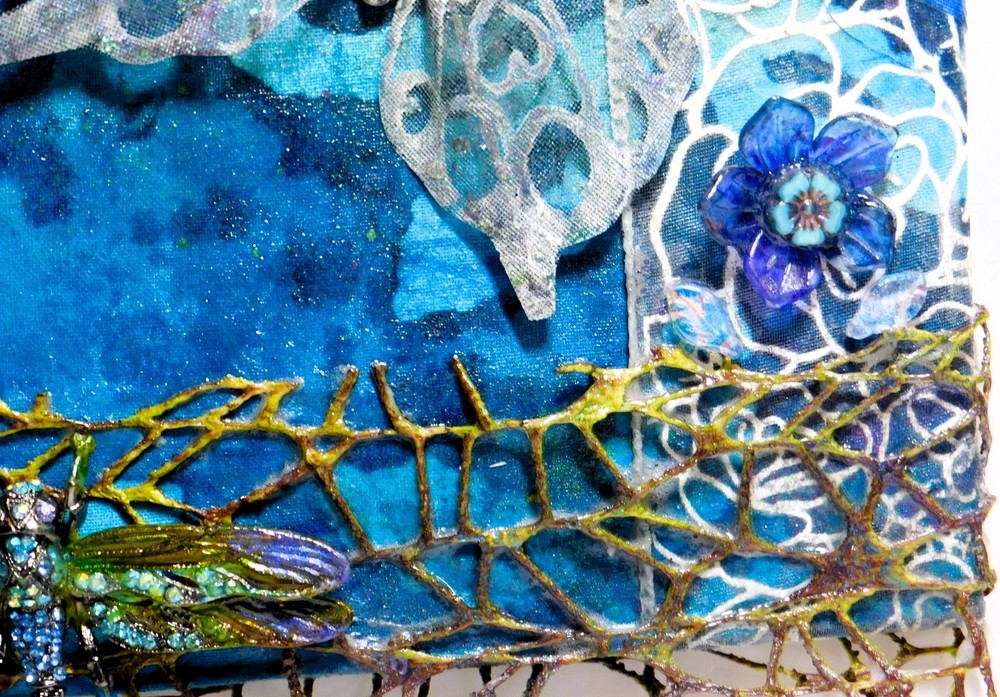 Unique Mixed Media Hanging Art Boards