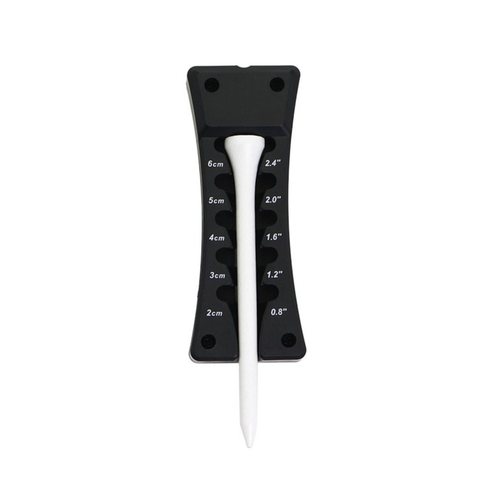Multi Purpose Golf Tool with Adjustable Tee Height and Repair Features