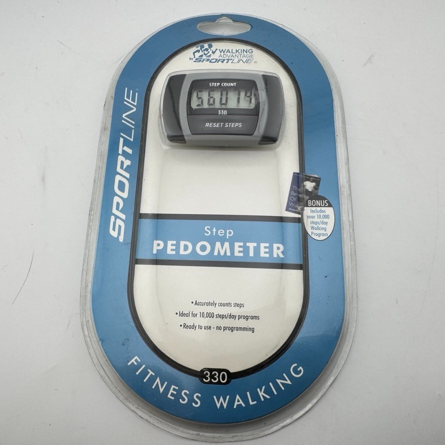 Step Pedometer 330 Sealed Package 2007 Sportline Activity Walking FitnessTracker