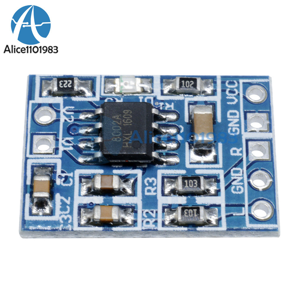 2/5/10PCS Voice Amplifier Module Mini Audio HXJ8002 Power Board Replace PAM8403