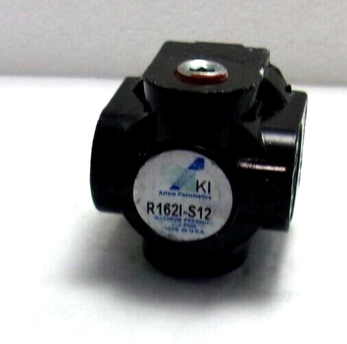Arrow Pneumatics R1621 -S12, 1/4 Mini Regulator