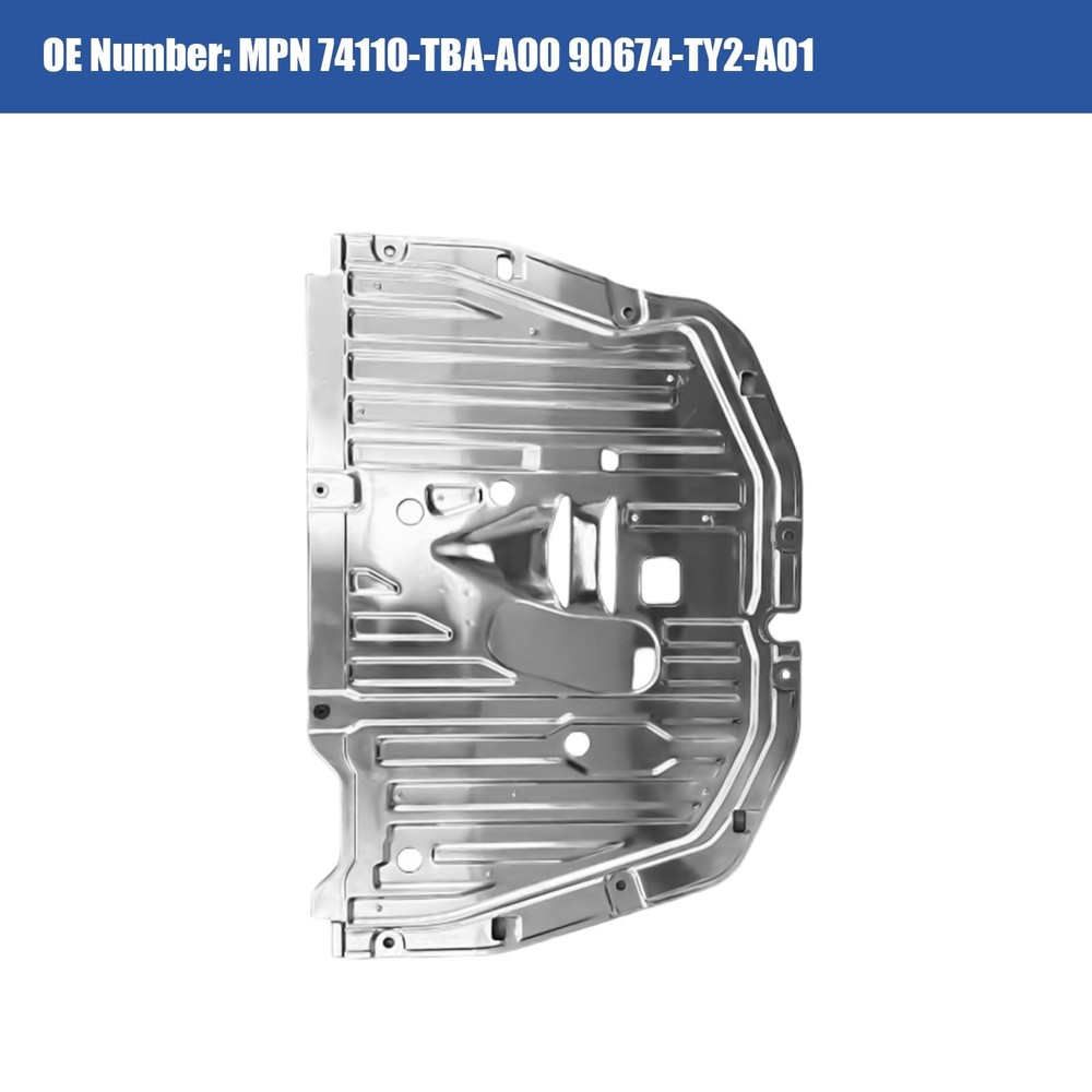 Engine Splash Shield Guard Compatible with Honda Civic 2016—2021, Engine Case...