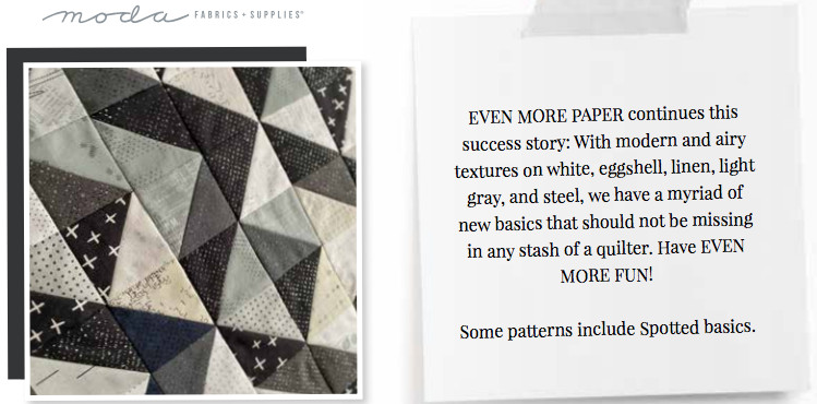 Modern Background Even More Moda Zen Chic Layer Cake