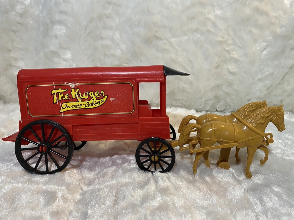 Kroger Grocery Wagon with Horses