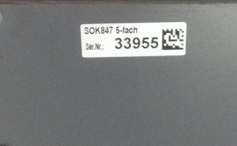 Bosch SOK847 Power supply module