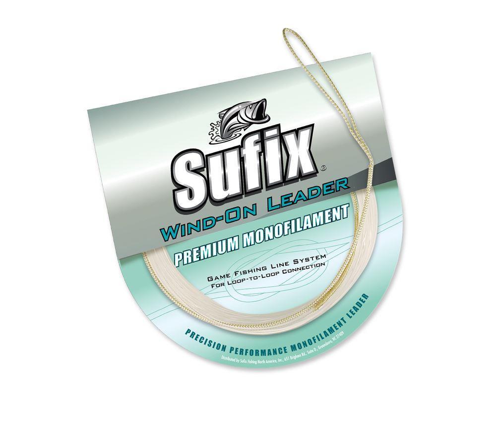Sufix Premium Monofilament Wind-On Leader