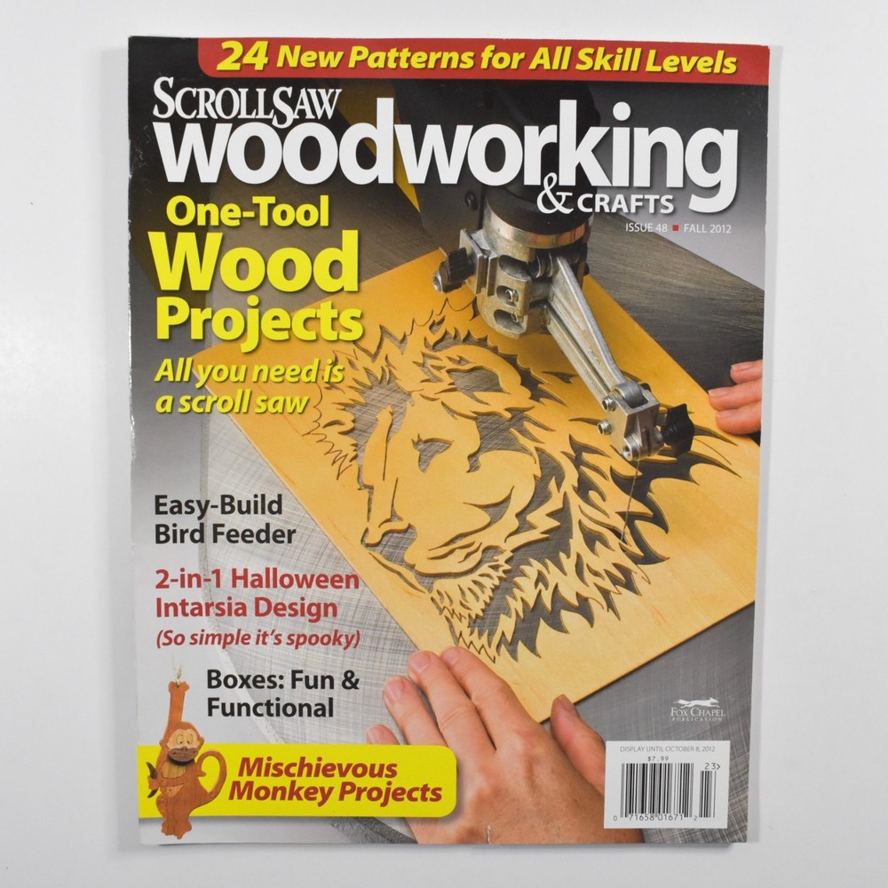 Scroll Saw Woodworking & Crafts Magazine - Fall 2012 - Includes Patterns