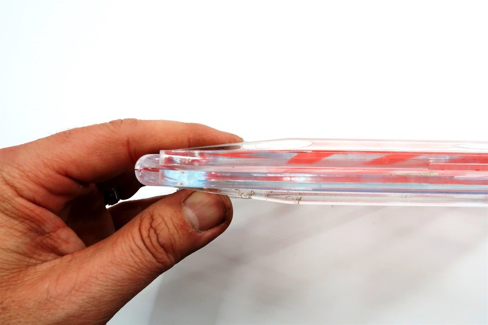 New SURE-LITES EXIT Directional Sign ~ Single Sided, Plexiglass / Plastic