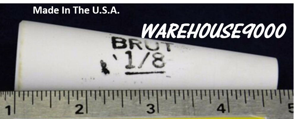 1 Brut Professional Quality Sandblasting Nozzle Ceramic Tip 1/8" Orifice