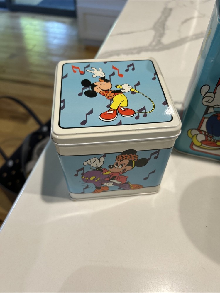 Vintage Disney Tins (4)