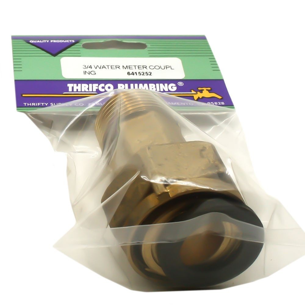 Thrifco 6415252 3/4 Inch Water Meter Coupling
