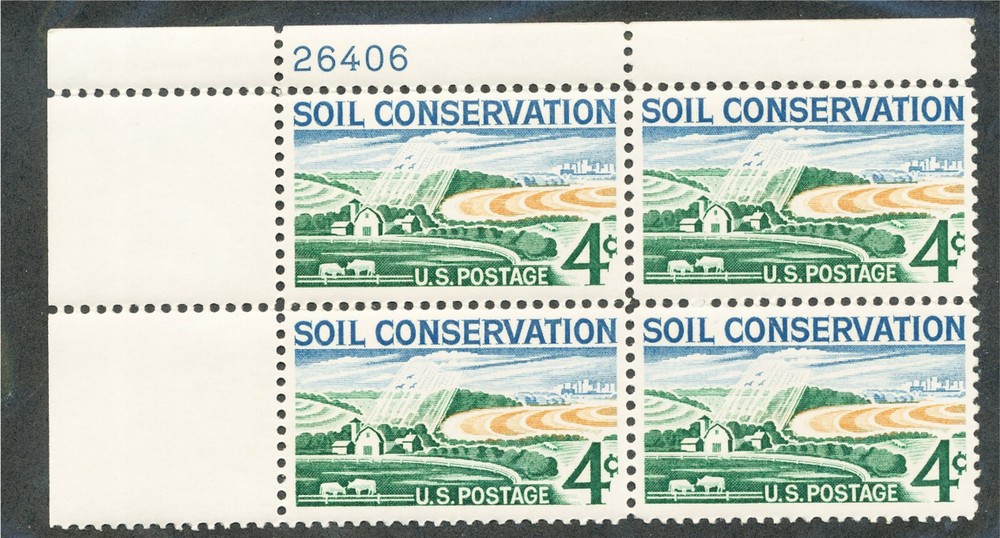 1133     plate block mint never hinged  ...... 161027