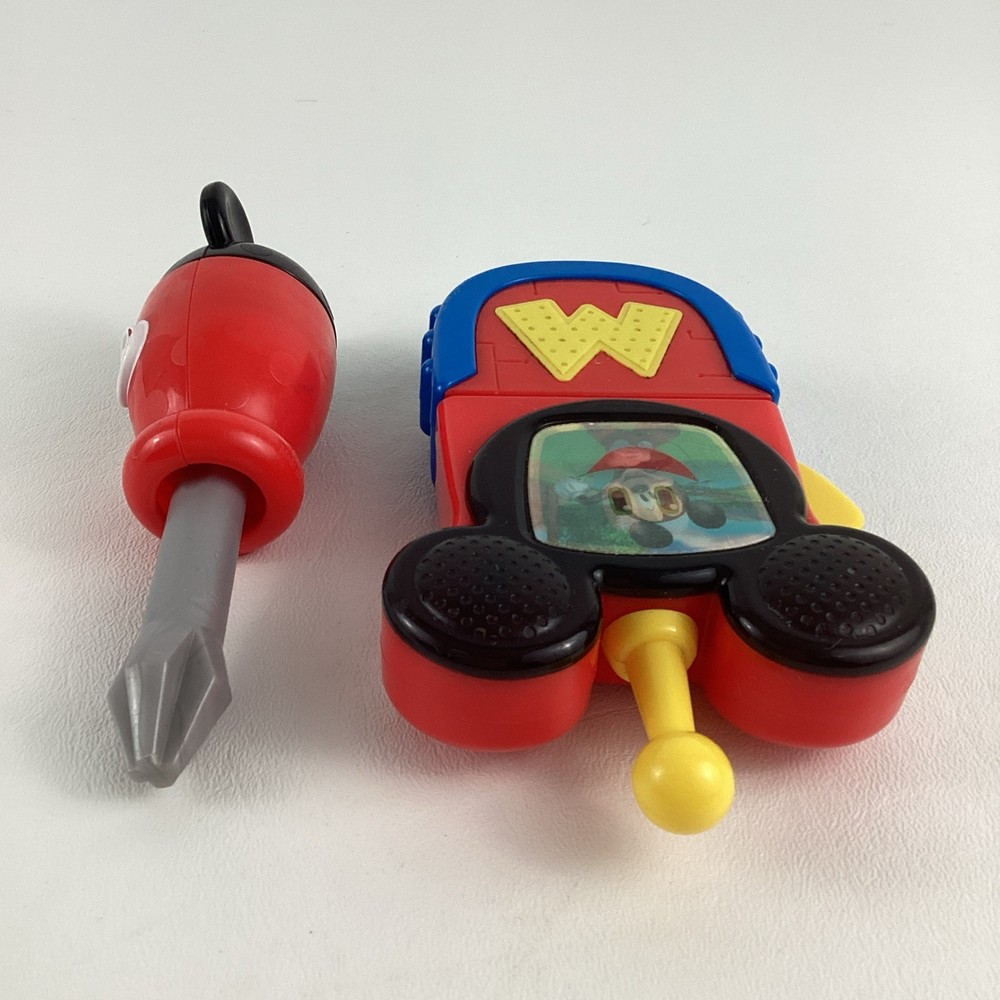 Disney Junior Mickey Mouse Funhouse Walkie Communicator Mouseketool Screwdriver