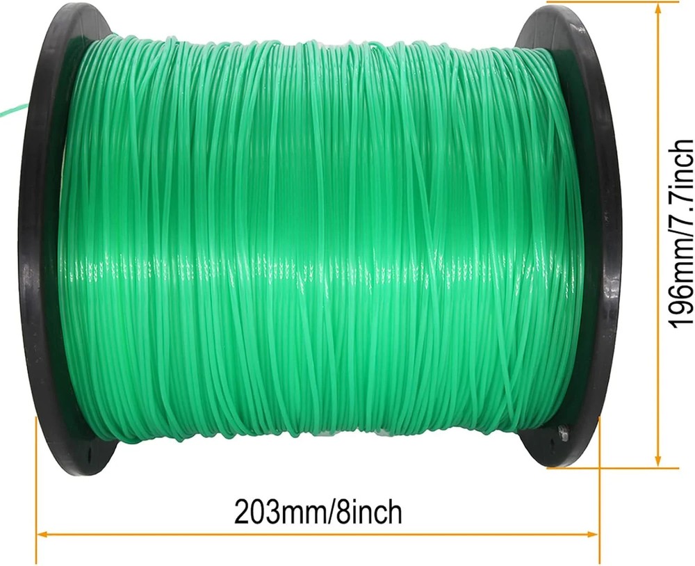 080 Trimmer Line Round Weed Wacker String .080-Inch-by-1200-ft-3Lb Commerci