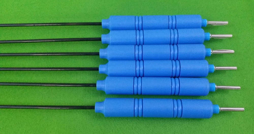 6pc-Laparoscopic L-hook 3mmx330mm Endoscopy Laparoscopy Surgical Instruments
