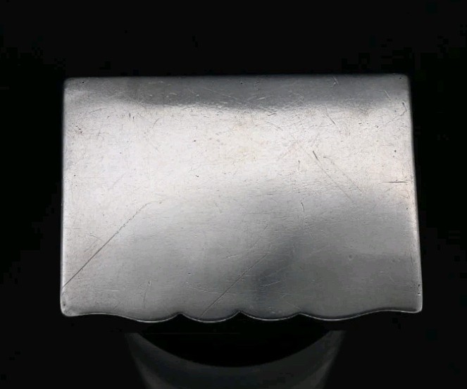 Antique Solid Silver Trinket Pill Ring Box William Comyns Mark C1901 Victorian