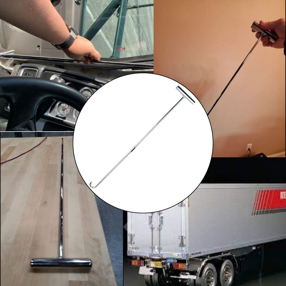 5th Wheel Pin Puller 32" Solid Steel with Chrome Plating Heavy Duty - 2pack 2