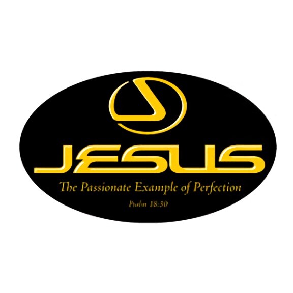 Jesus Passionate Example Bumper Sticker Bulk Pack Of 24