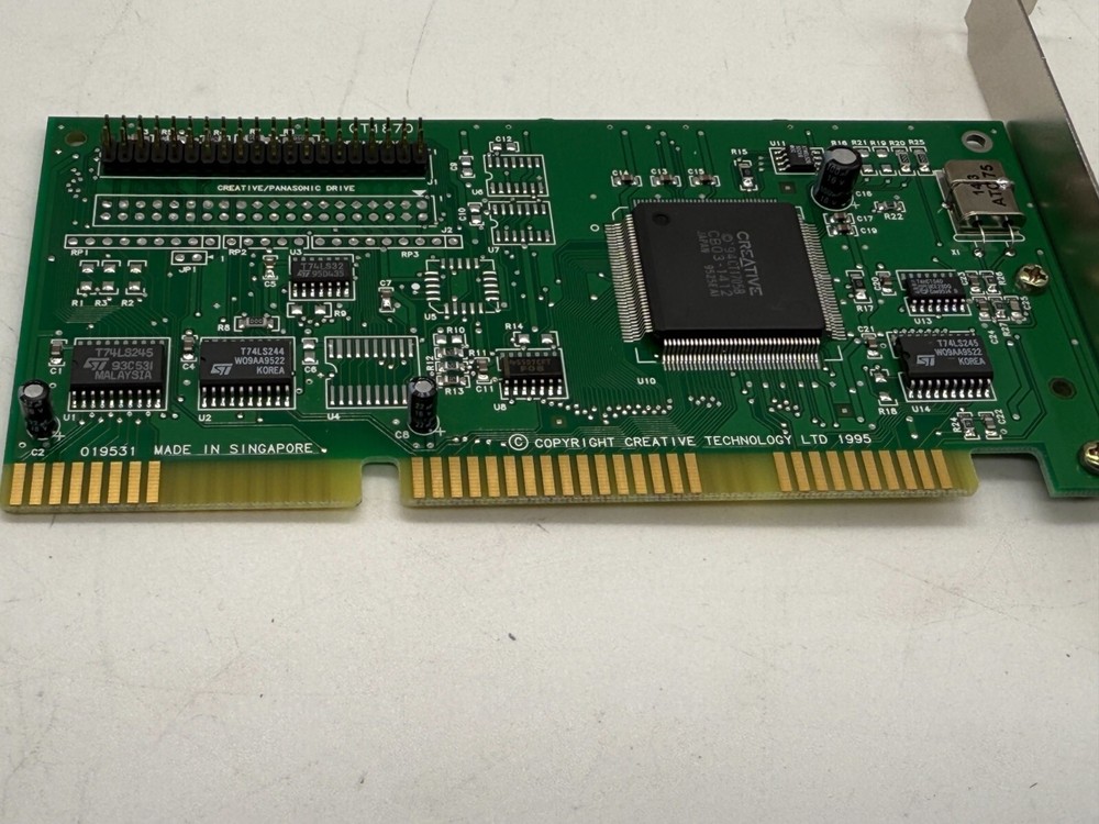 Creative Technology Labs Blaster Model CT1870 IDE CD Rom Controller Card IDE