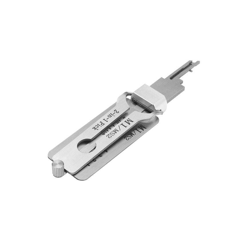 Key Decoder Perfect Match For Key Picking Hook Tool Stainless Steel M1/MS2