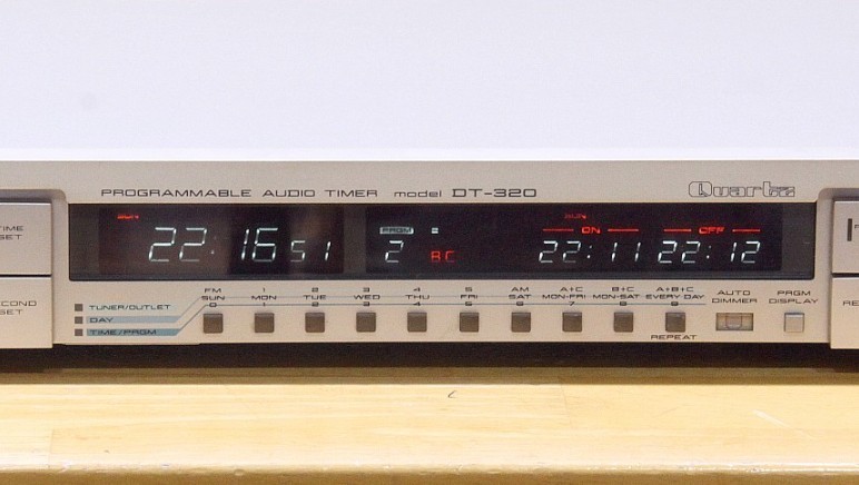 AKAI DT-320 Vintage Digital Audio Timer Component Stereo System