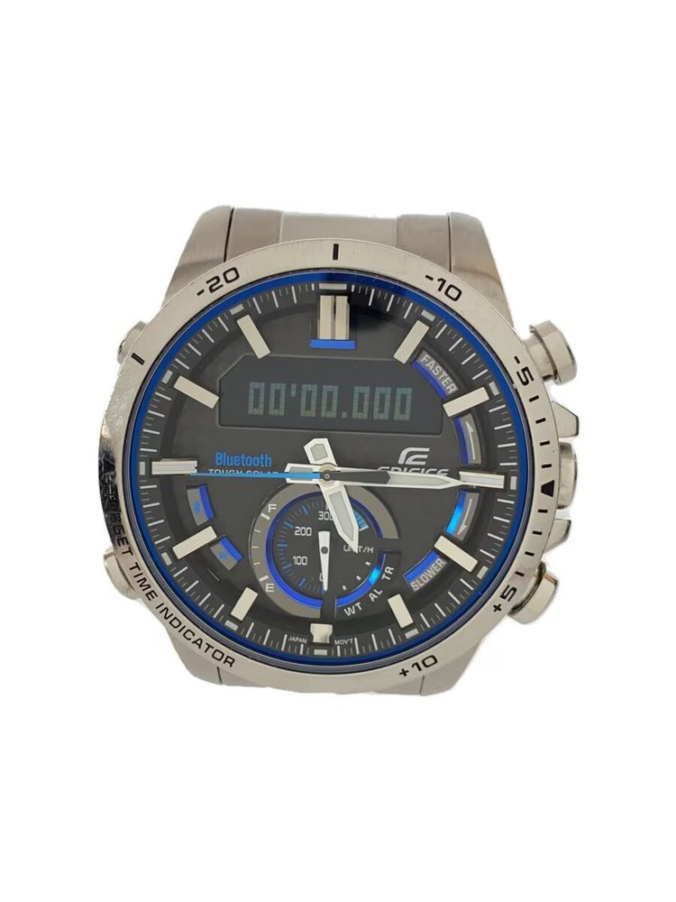 CASIO Watch Digital Analog Stainless GRY ECB 800