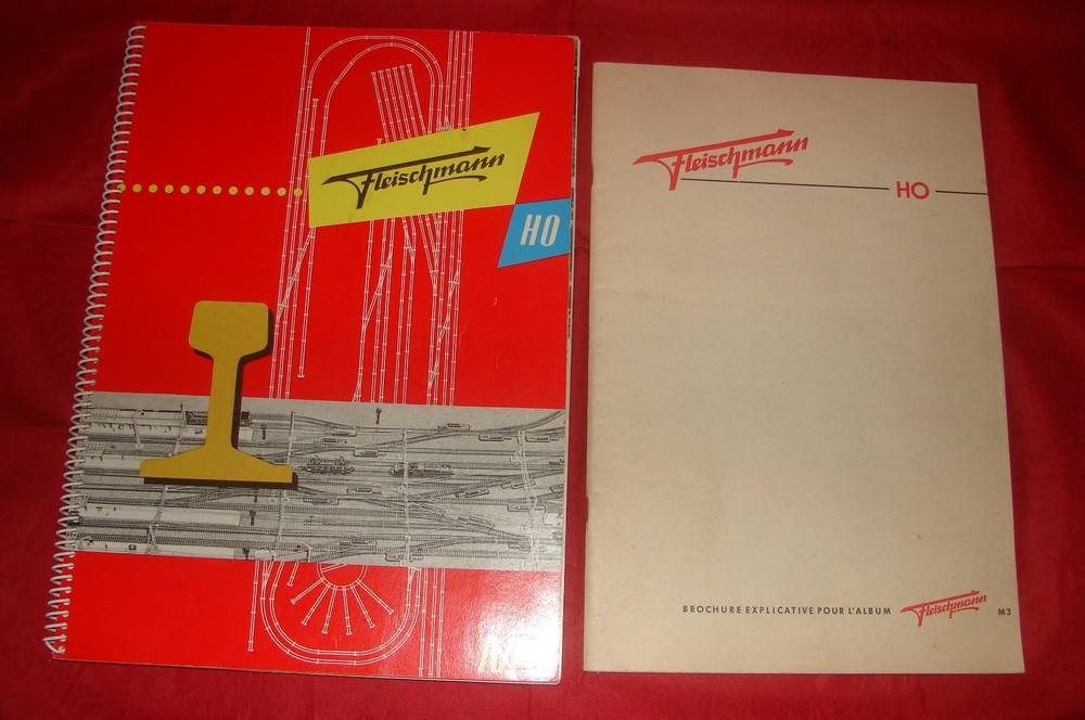 FLEISCHMANN HO NETWORK PLAN BOOKLET M3 + INSTRUCTIONS ELECTRIC TRAIN