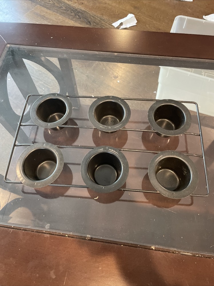 Vintage Black Metal Cupcake Maker