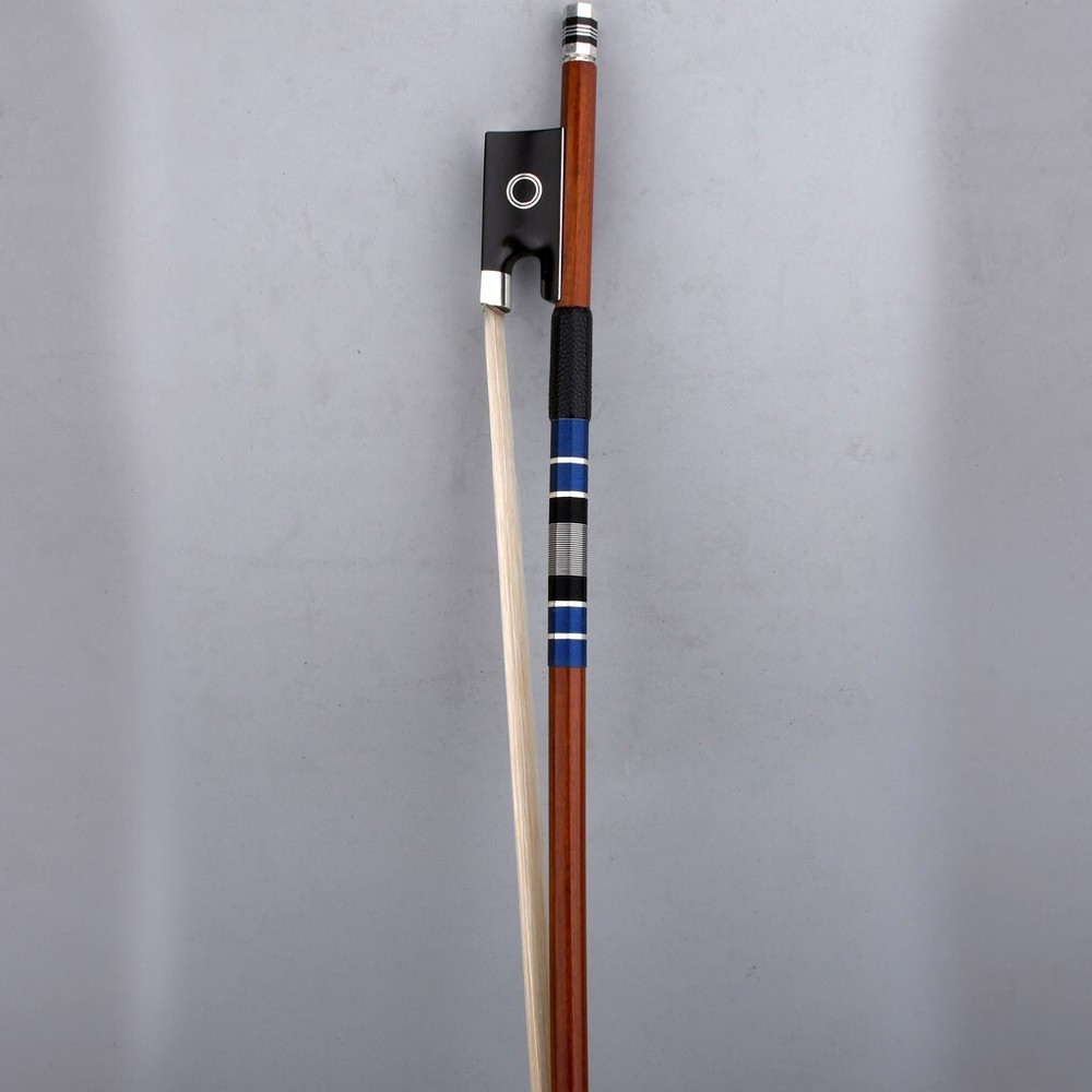 D. Peccatte Copy Master Pernambuco Violin Bow 4/4 Ebony Ring Frog Silver Special